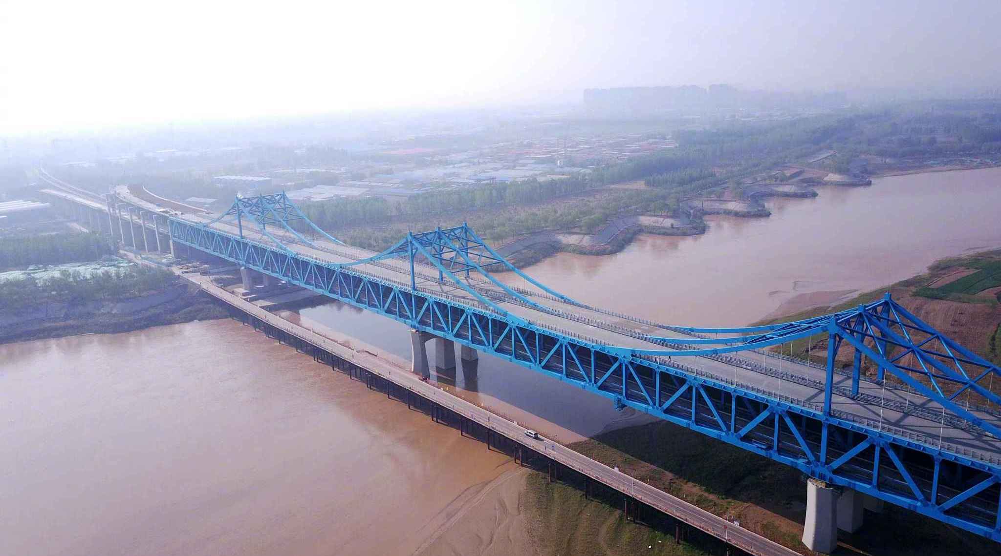 ??齊河黃河大橋最新進展報告??