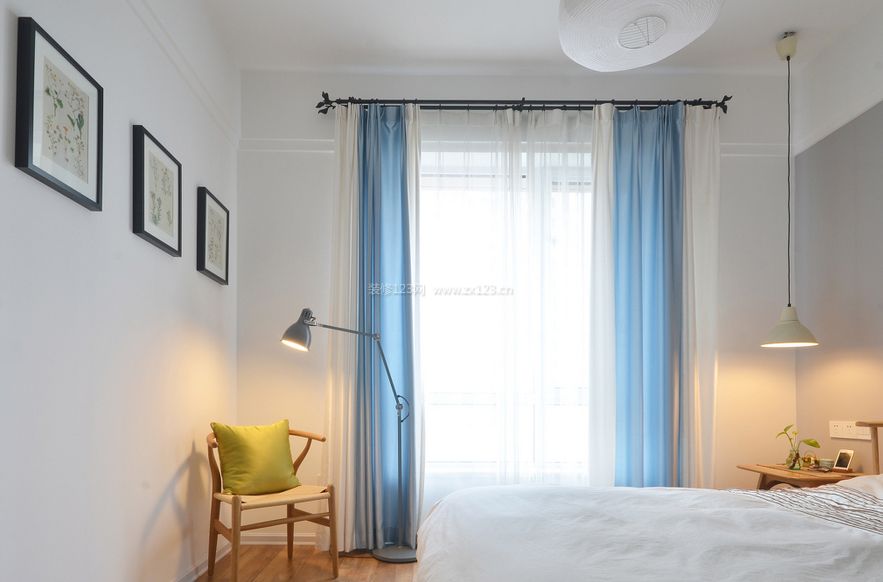 北歐最新窗簾效果圖,時尚與功能的完美融合展示