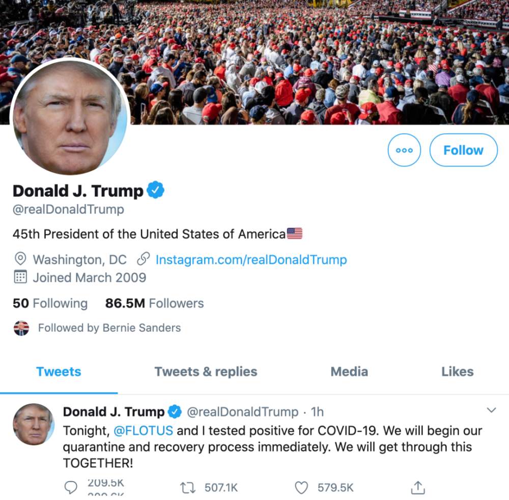 特朗普確診最新動態(tài)與尋找心靈寧靜的自然美景之旅