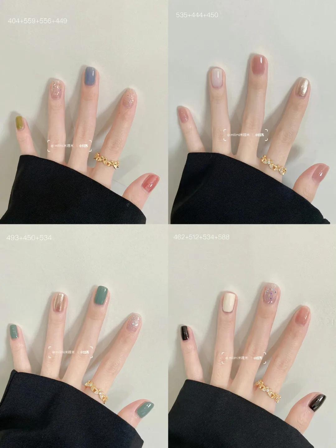最新美甲風(fēng)尚,愛與陪伴的美甲之旅圖片展示