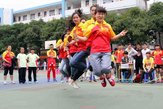 熱血沸騰的賽場瞬間，跳繩比賽精彩瞬間圖片回顧