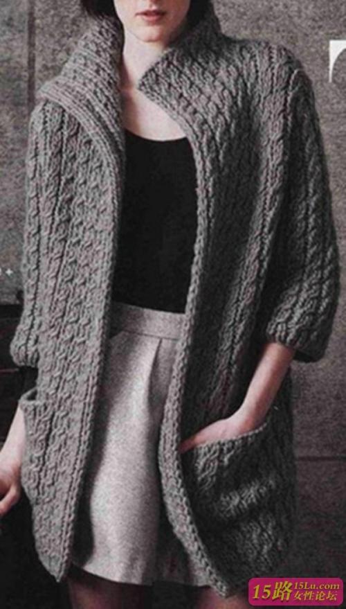 最新流行毛衣編織教程詳解
